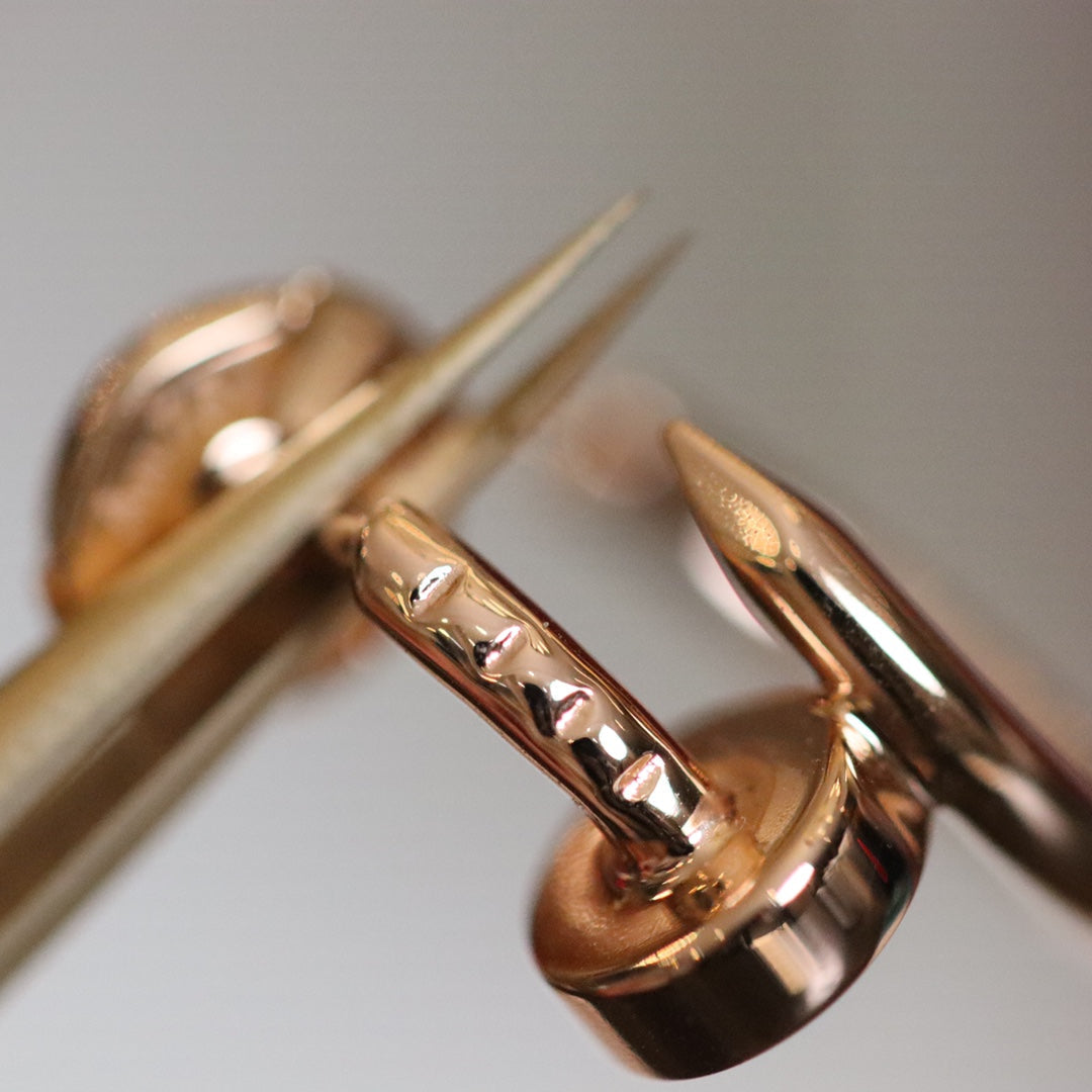 [NOBLE AURA]JUSTE EARRINGS PINK GOLD