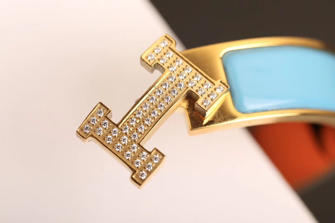 [NOBLE AURA]H CLOUD BLUE BRACELET GOLD DIAMOND