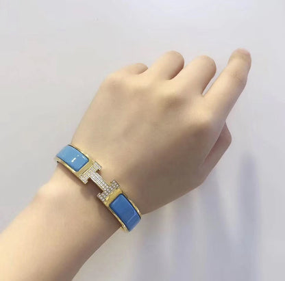 [NOBLE AURA]H CLOUD BLUE BRACELET GOLD DIAMOND