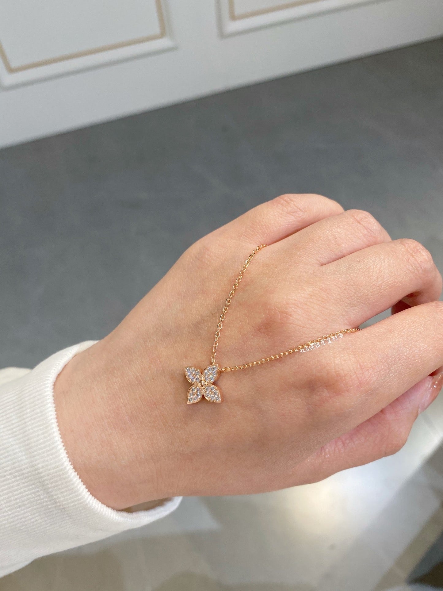 [NOBLE AURA]STAR DIAMOND NECKALCE