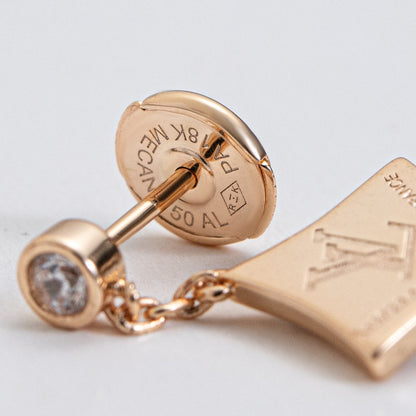 [NOBLE AURA]STAR DIAMONDS EARRINGS GOLD