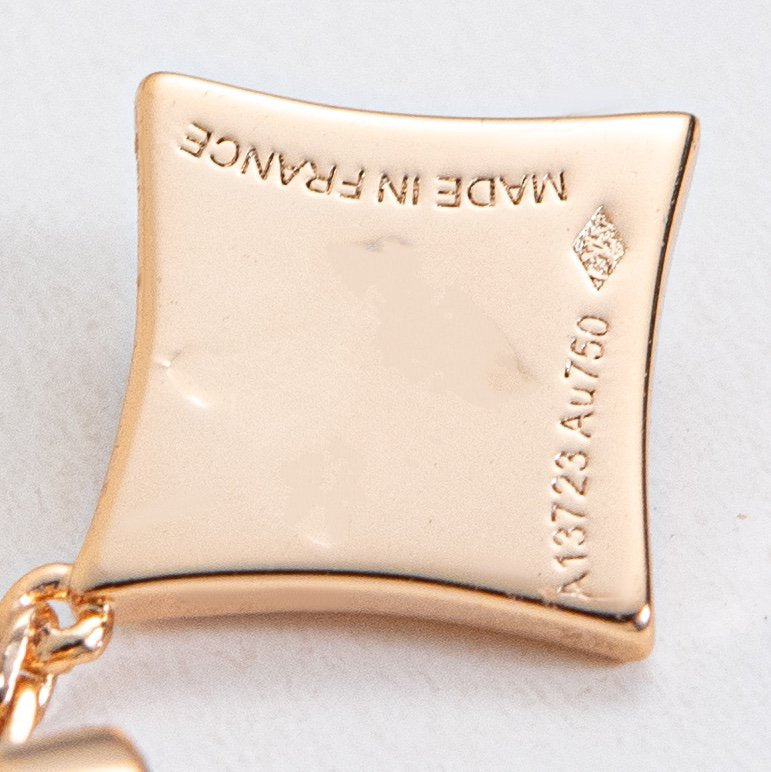 [NOBLE AURA]STAR DIAMONDS EARRINGS GOLD