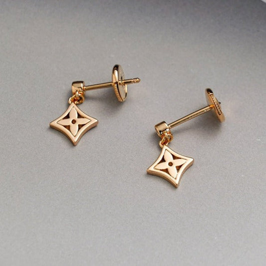 [NOBLE AURA]STAR EARRINGS GOLD