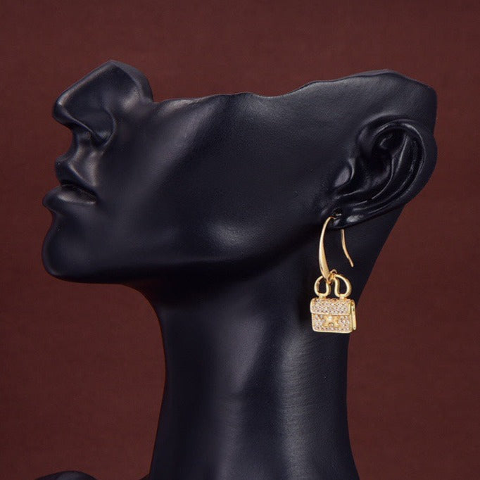 [NOBLE AURA]KELLY DIAMOND EARRINGS