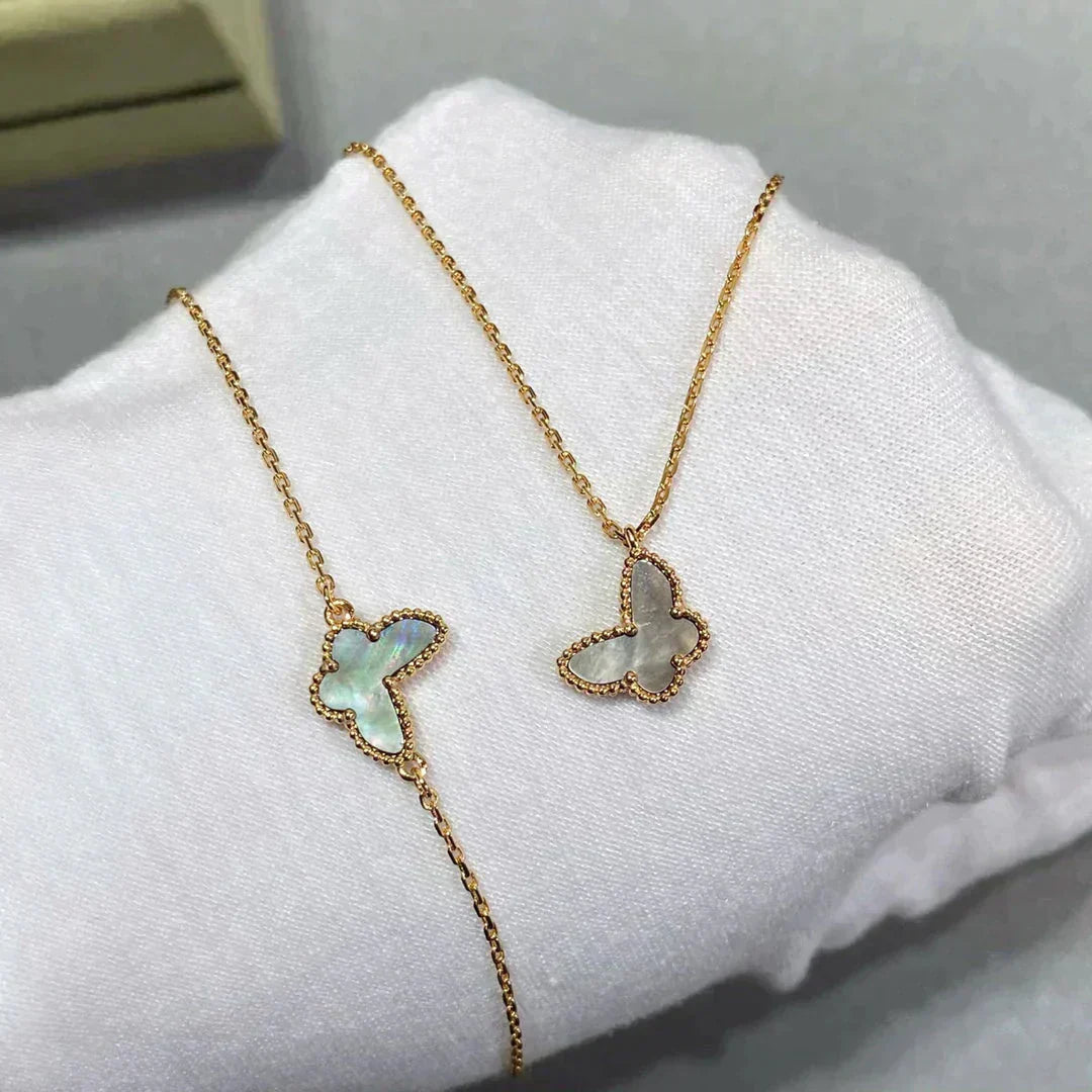 [NOBLE AURA]BUTTERFLY DARK MOP BUTTERFLY BRACELET