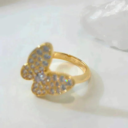 [NOBLE AURA]BUTTERFLY DIAMOND RING