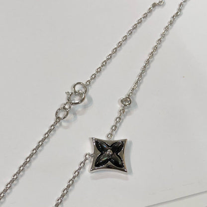 [NOBLE AURA]STAR BLACK MOP NECKLACE