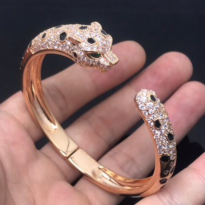 [NOBLE AURA] PANTHERE BIG BRACELET DIAMONDS