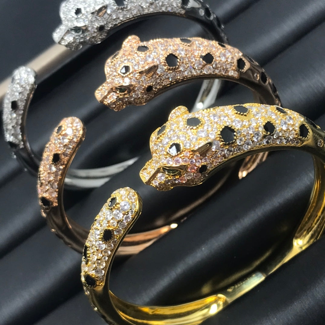[NOBLE AURA] PANTHERE BIG BRACELET DIAMONDS