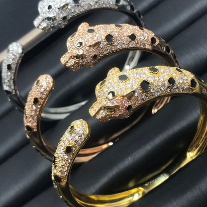 [NOBLE AURA] PANTHERE BIG BRACELET DIAMONDS