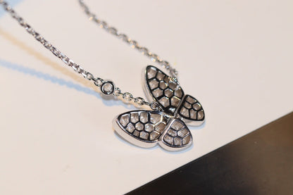 [NOBLE AURA]BUTTERFLY DIAMOND NECKLACE