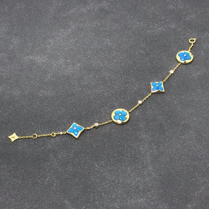 [NOBLE AURA]STAR AND SUN TURQUOISE 4 MOTIFS 3 DIAMONDS