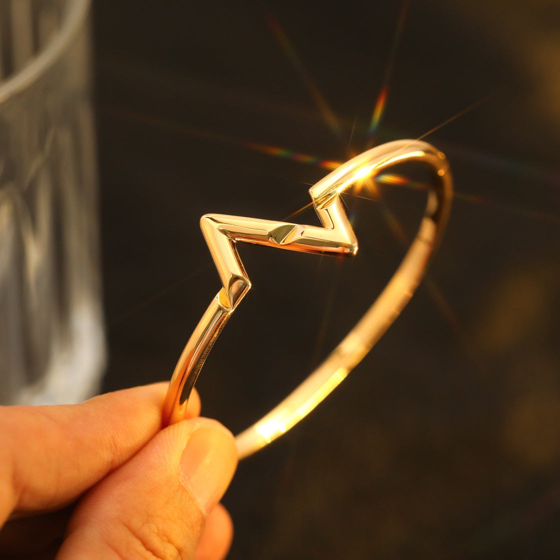 [NOBLE AURA]VOLTE UPSITE DOWN BRACELET