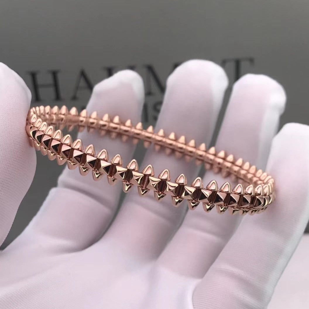 [NOBLE AURA]CLASH PINK GOLD BRACELET