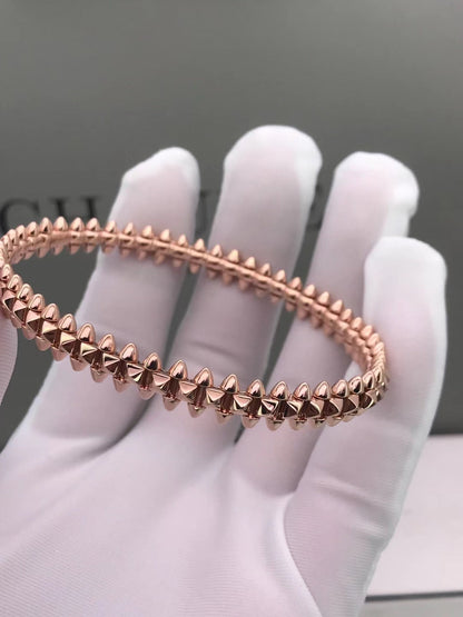 [NOBLE AURA]CLASH PINK GOLD BRACELET