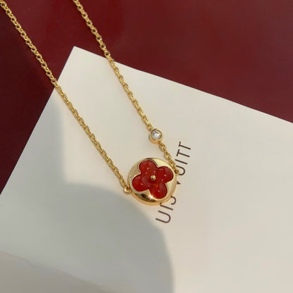 [NOBLE AURA]SUN PEDANT CARNELIAN BRACELET