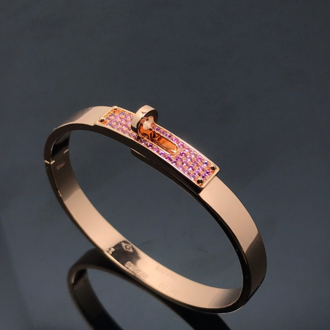 [NOBLE AURA]KELLY BRACELET PINK DIAMOND