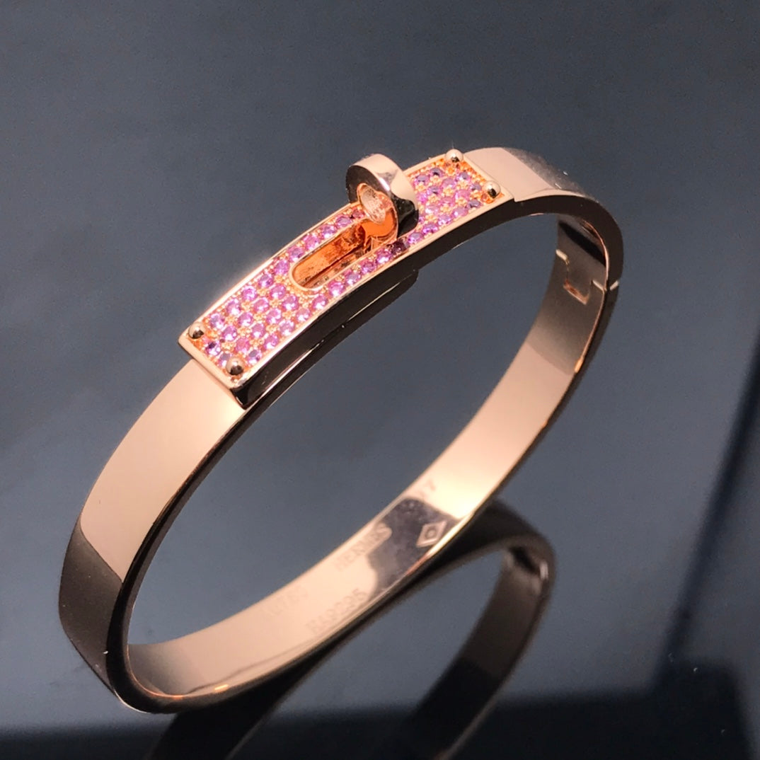 [NOBLE AURA]KELLY BRACELET PINK DIAMOND