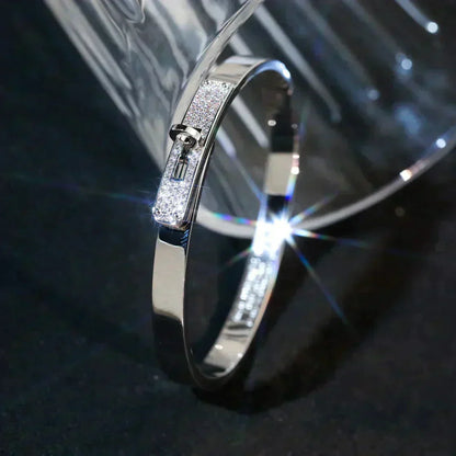 [NOBLE AURA]KELLY SILVER DIAMOND BRACELET