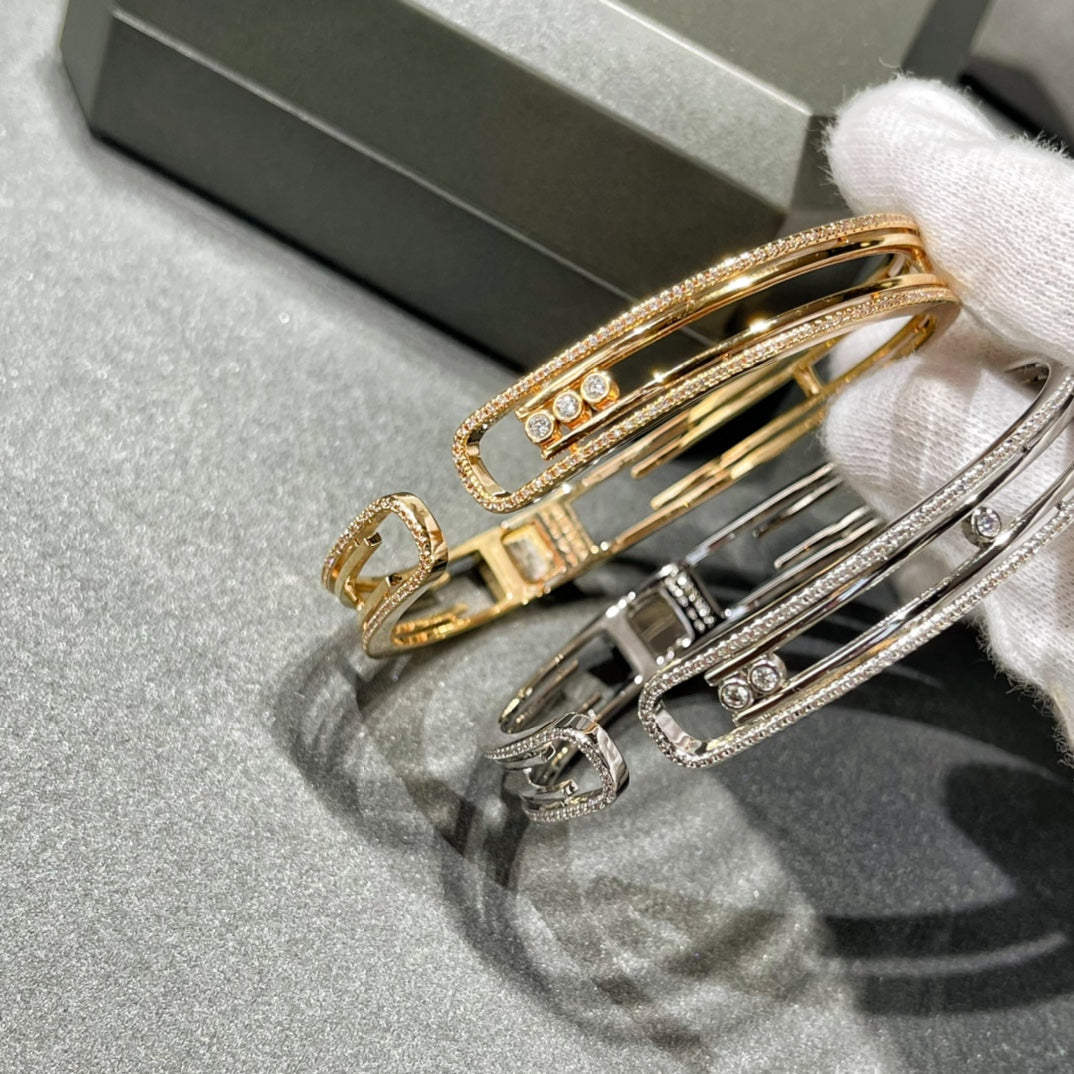 [NOBLE AURA]MOVE 10TH PAVED DIAMOND BRACELET