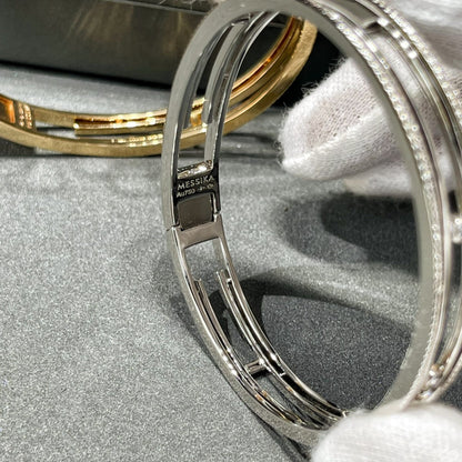 [NOBLE AURA]MOVE 10TH PAVED DIAMOND BRACELET