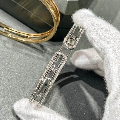[NOBLE AURA]MOVE 10TH PAVED DIAMOND BRACELET