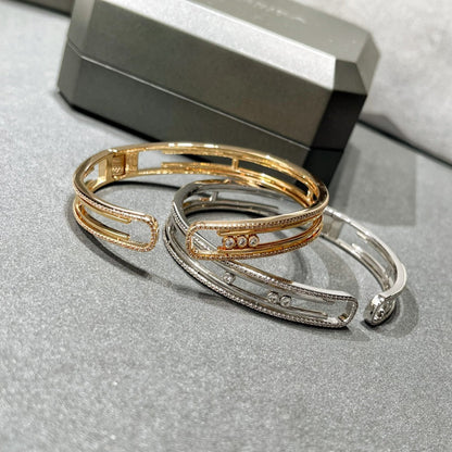 [NOBLE AURA]MOVE 10TH PAVED DIAMOND BRACELET
