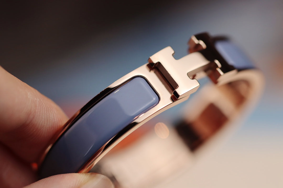 [NOBLE AURA]H BRACELET 12MM BLUE GRAY