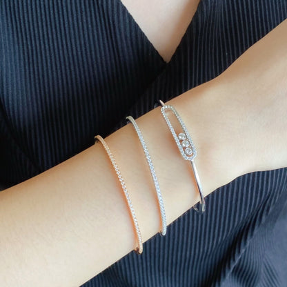 [NOBLE AURA] MINI DIAMOND TENNIS BRACELET