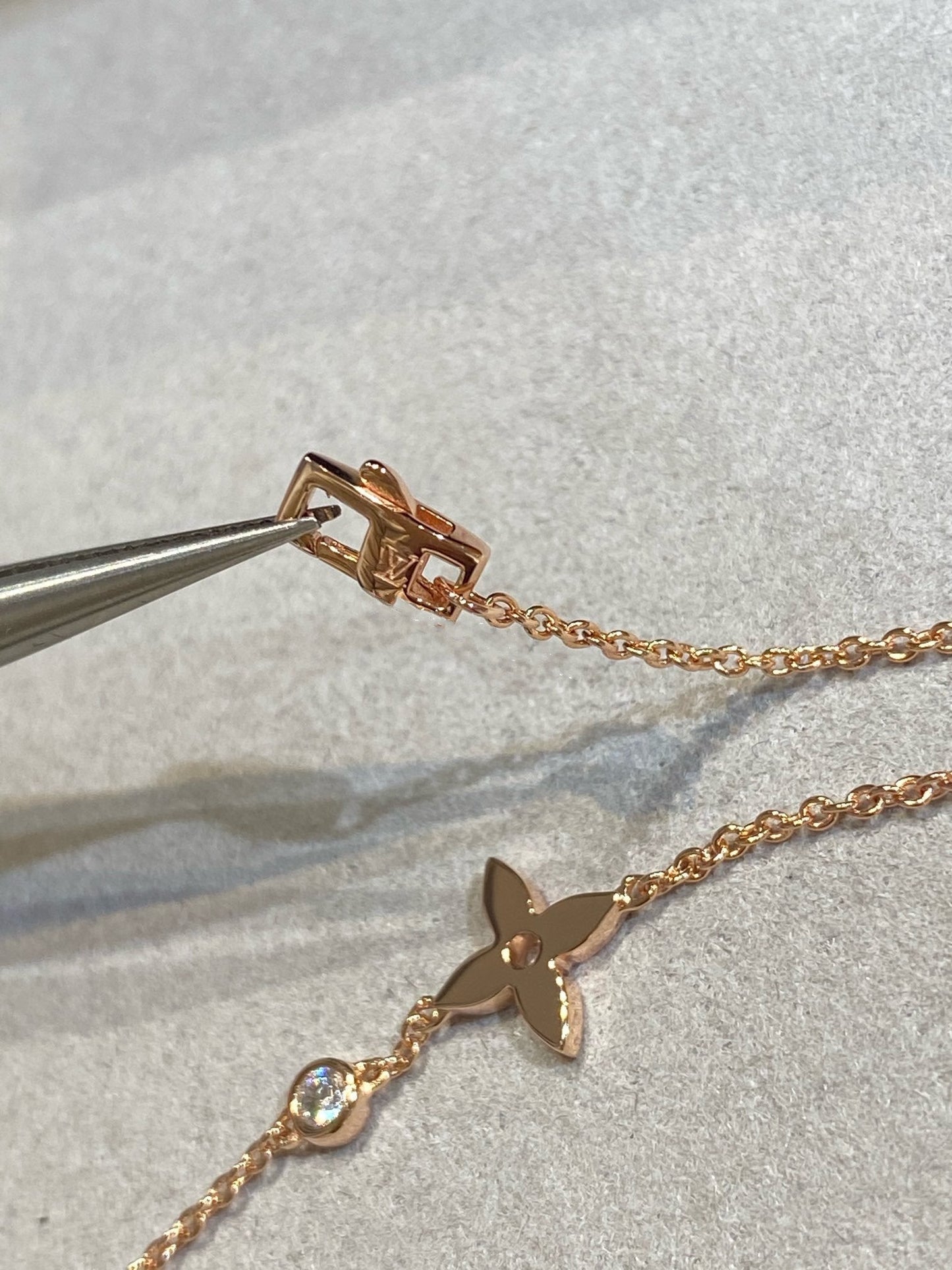 [NOBLE AURA]STAR DIAMOND PINK GOLD BRACELET