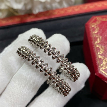 [NOBLE AURA]CLASH LARGE HOOP EARRINGS