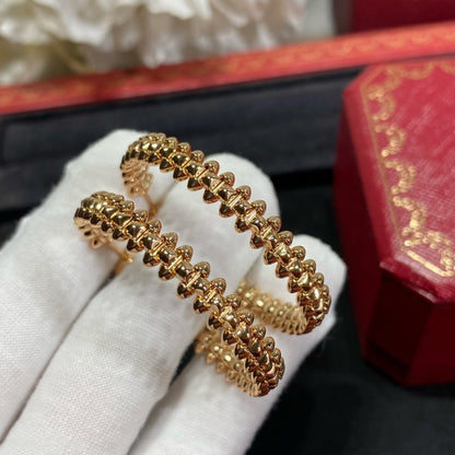 [NOBLE AURA]CLASH LARGE HOOP EARRINGS