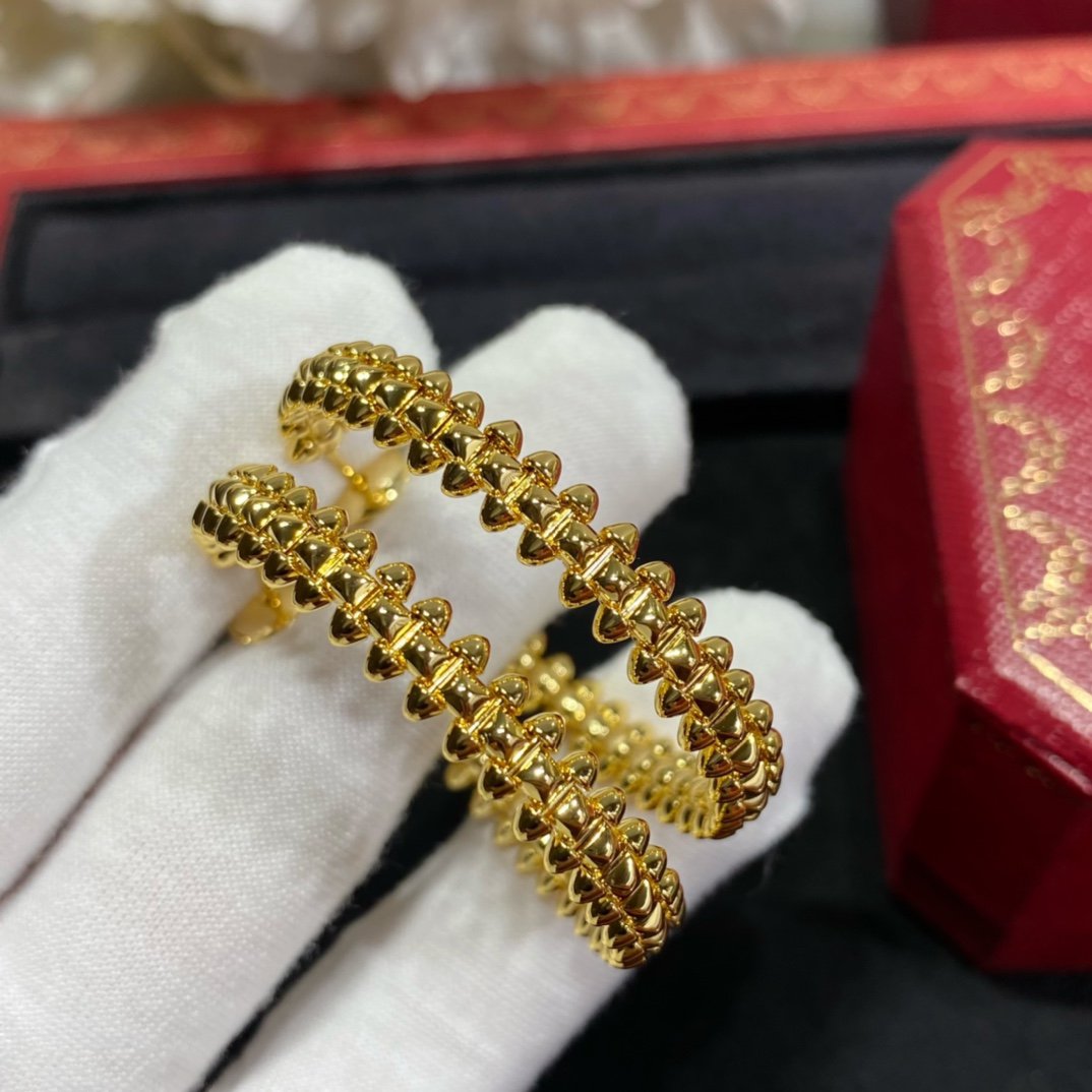 [NOBLE AURA]CLASH LARGE HOOP EARRINGS