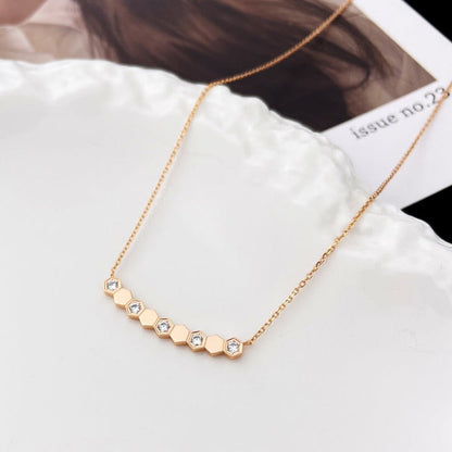 [NOBLE AURA]BEE MY LOVE DIAMOND NECKLACE