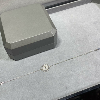 [NOBLE AURA]LUCKY MOVE DIAMOND PAVED BRACELET