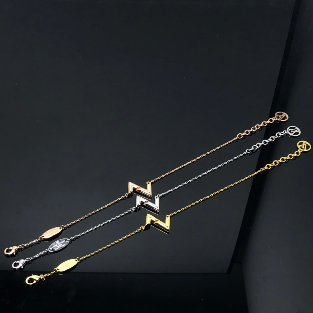 [NOBLE AURA]VOLT LV LOGO BRACELET