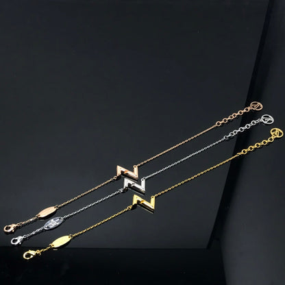 [NOBLE AURA]VOLT LV LOGO BRACELET