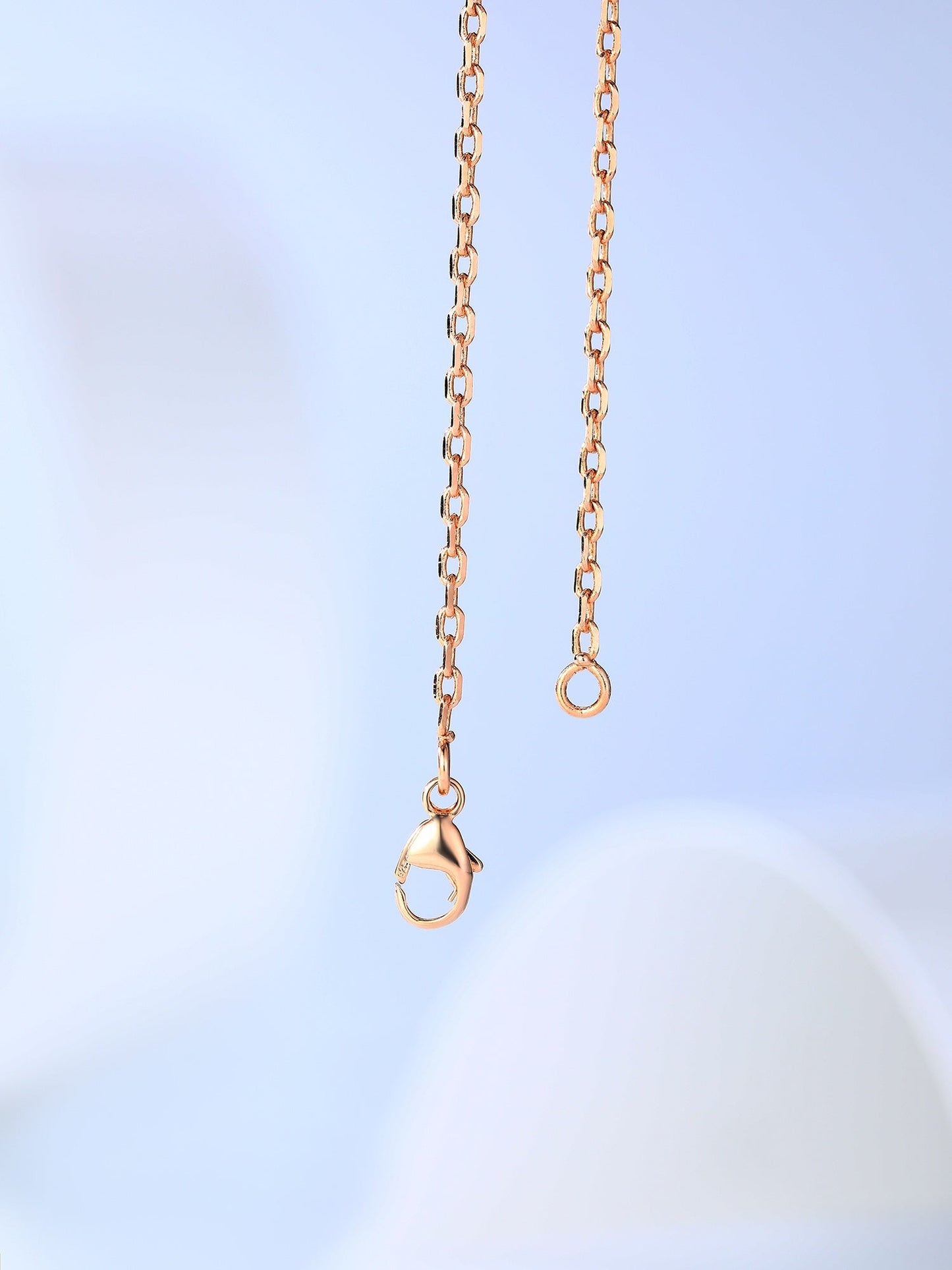 [NOBLE AURA]H CAGE PINK GOLD NECKLACE