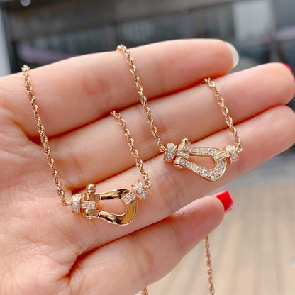 [NOBLE AURA]FORCE 10 PINK GOLD DIAMOND NECKLACE