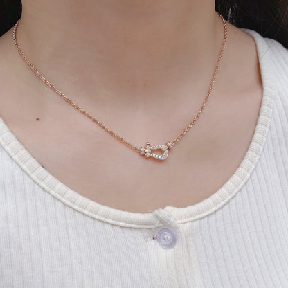 [NOBLE AURA]FORCE 10 PINK GOLD DIAMOND NECKLACE