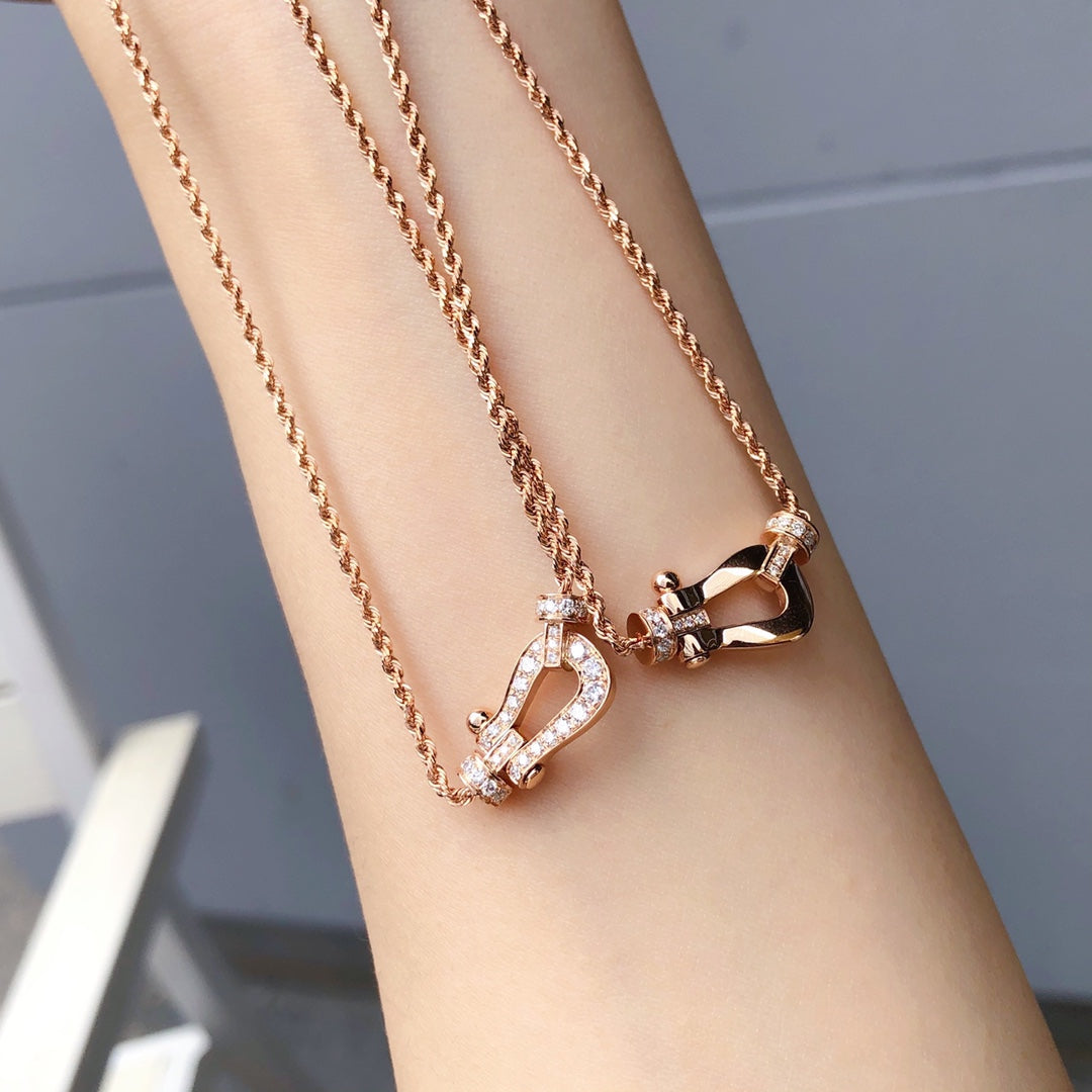 [NOBLE AURA]FORCE 10 PINK GOLD DIAMOND NECKLACE