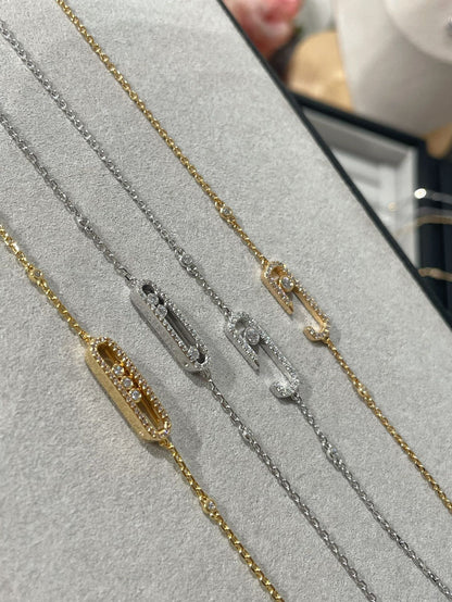 [NOBLE AURA]BABY MOVE DIAMOND BRACELET