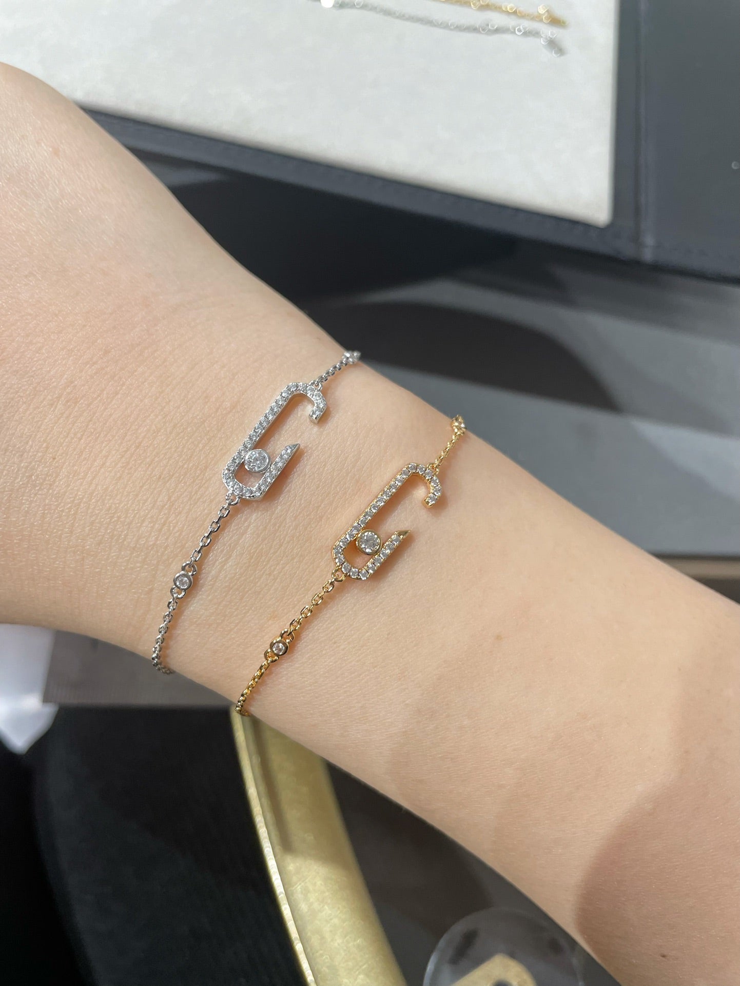 [NOBLE AURA]BABY MOVE DIAMOND BRACELET