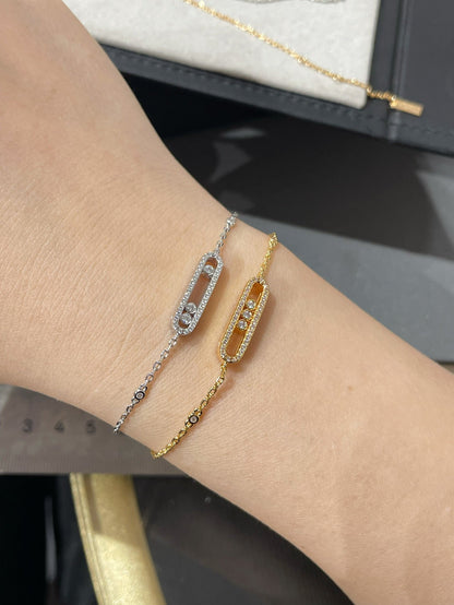[NOBLE AURA]BABY MOVE DIAMOND BRACELET