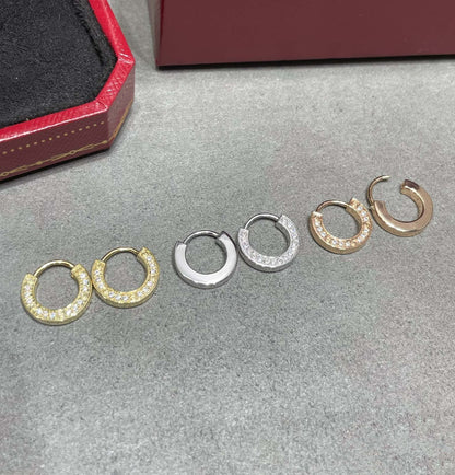 [NOBLE AURA]LOVE DIAMOND EARRINGS