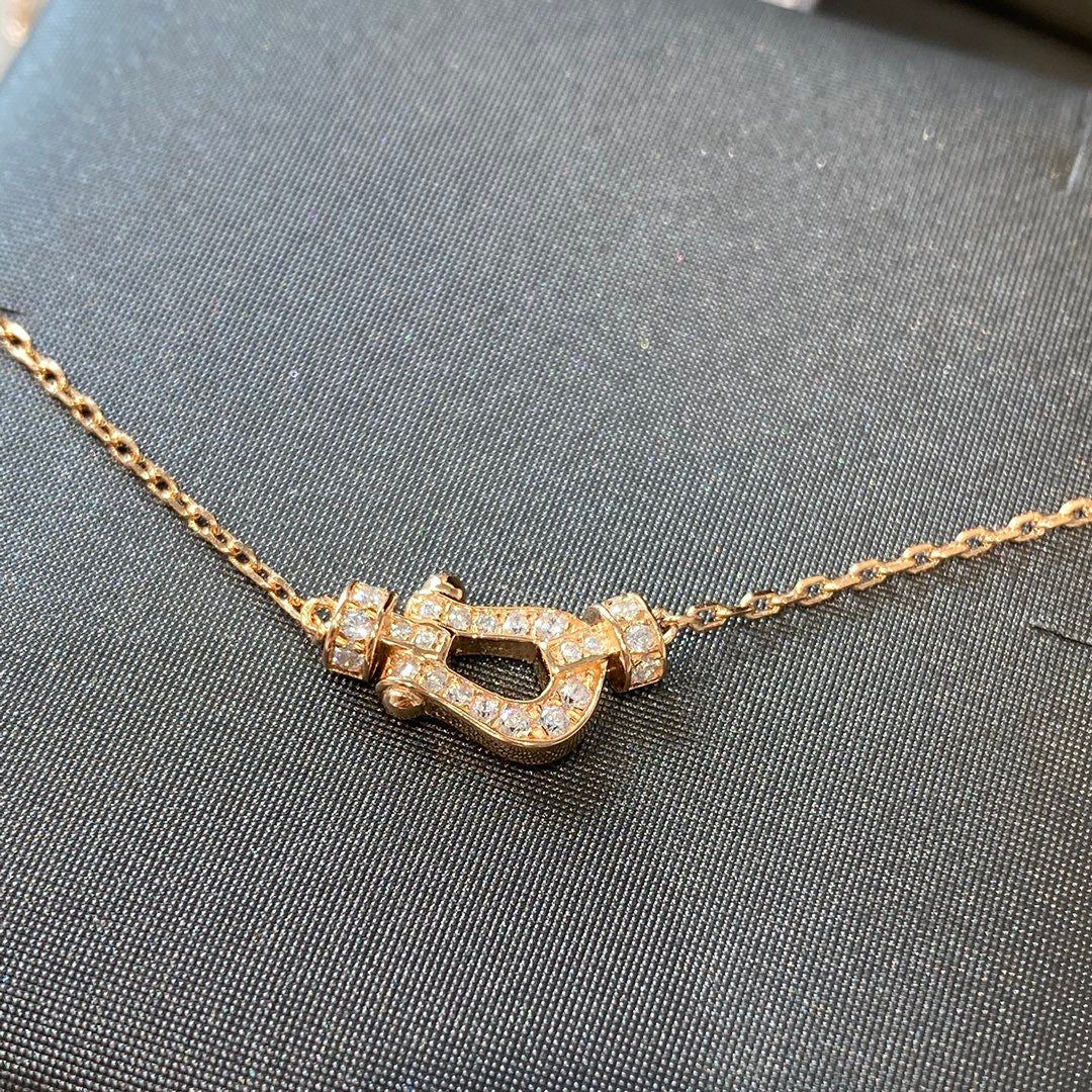 [NOBLE AURA]FORCE 10 DIAMOND PINK GOLD NECKLACE MINI MODEL