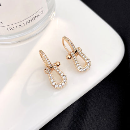 [NOBLE AURA]FORCE 10 FULL DIAMOND DROP EARRINGS MEDIUM MODEL