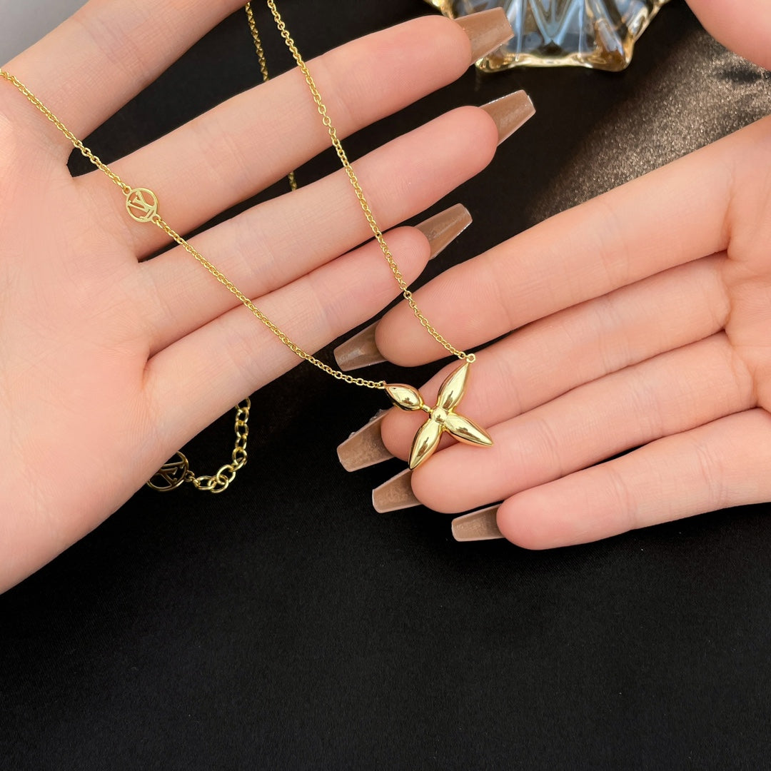 [NOBLE AURA]LOUISETTE GOLD NECKLACE