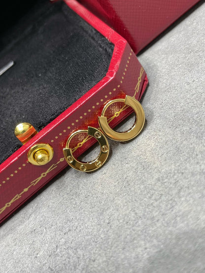 [NOBLE AURA]LOVE MINI EARRINGS