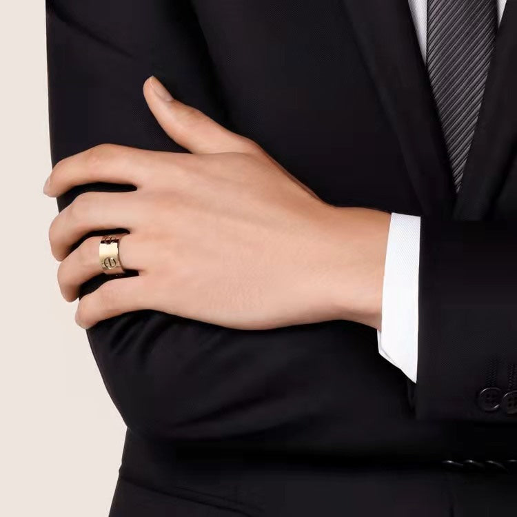 [NOBLE AURA] LOVE 11MM LARGE RING